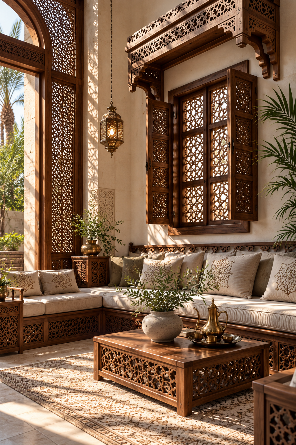 تصوّر تصميم مجلس متكامل — KE Atelier